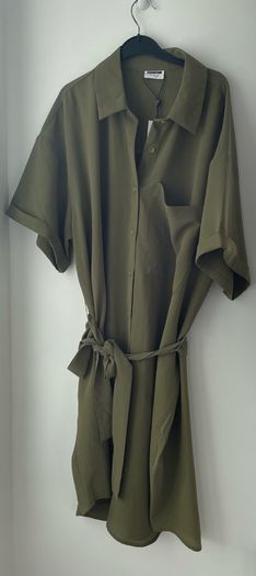 Noisy May shirt dress with belt size 12 New with tags