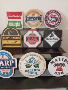 Collection Of Beer Mats Most Vintage Good Order Various Years Lot 2