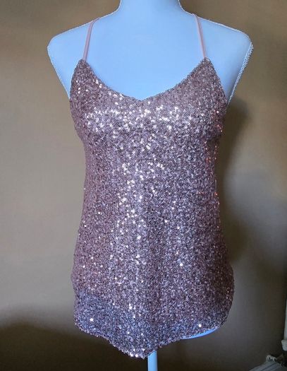 Sequin cami New without tag - size UK6