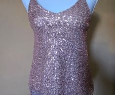 Sequin cami New without tag - size UK6
