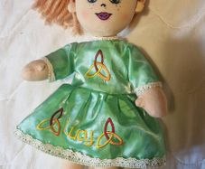 Doll personalised 'LUCY'