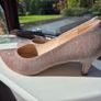 Peter Kaiser sparkly rose gold heels Image 2