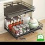 Brand New Pull Out Expandable and Retractable Kitchen Cabinet Organiser Image 2