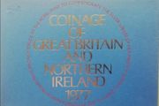 1977 Proof Set Coinage Of Great Britain &amp; N Ireland Silver Jubilee