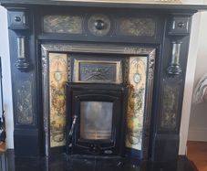 surround and insert fireplace