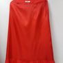 New red designer skirt tag attached fully lined Image 6