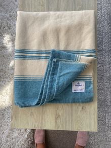 Vintage Foxford Double Pure wool Blanket