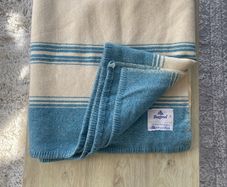 Vintage Foxford Double Pure wool Blanket