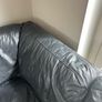 Italian leather corner sofa Image 9