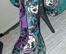 Iron Fist ladies high heel shoes