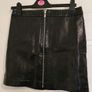 Croc Effect Faux Leather Mini Skirt  New Look  UK 12 Image 3