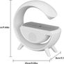 Bluetooth Speaker LED Wireless Charger Table Lamp Wireless Charger LED G Shape Image 3