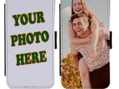 Personalised Galaxy S20 Ultra - PU Leather Flip Case with your photo or image