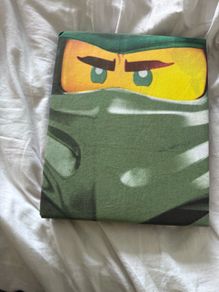 Ninjago Single Duvet Cover unused.