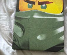 Ninjago Single Duvet Cover unused.
