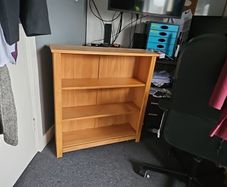 pine shelf