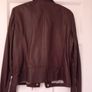 German brand Oui - Genuine Soft Nappa Leather Jacket - Dark Brown - DE 38 UK 12 - BNWT RRP 460 Image 10