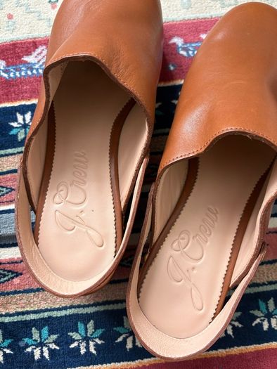 J.Crew Convertible Leather Clogs