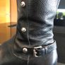 Michael Kors black leather boots 7 Image 5