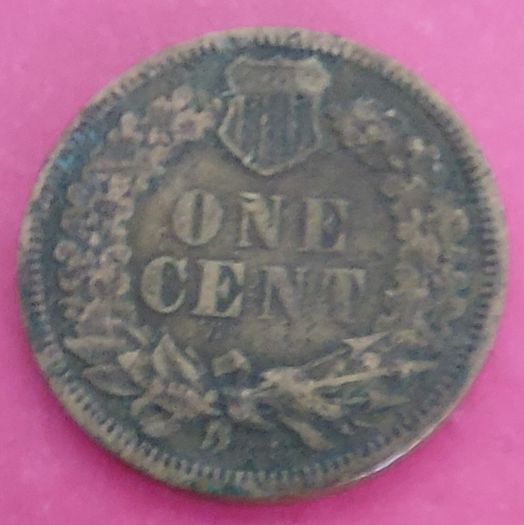 1886 American Indian head One Cent coin