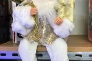 Sitting Santa Claus