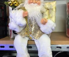 Sitting Santa Claus