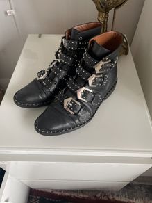 Vintage Black Givenchy Boots