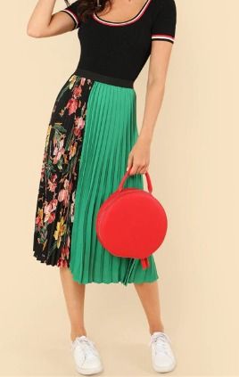 Midi summer skirt