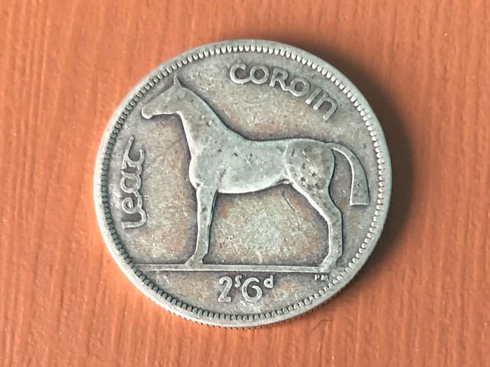 Irish silver half crown