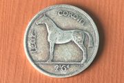 Irish silver half crown