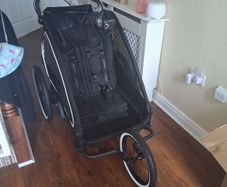 3 in1 double bike trailer
