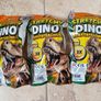 3 x Stretchy Dino Complete Set HOOT Elasta-Saurus Red, Blue, Green - ASMR Toys Image 2