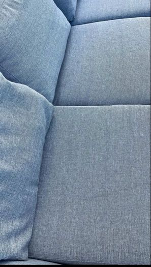 Grey L shaped corner sofa