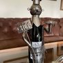 Metal Novelty Chef Wine or Sauce Bottle Holder Image 4