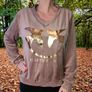 Velor sweatshirt Image 8