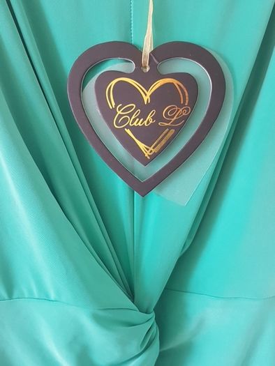 Club L maxi dress with knot detail (UK 12) New