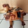 Large Wooden Cow Money Box Image 3