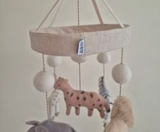 Mamas and Papas Born to be wild cot mobile