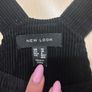 Black corduroy pinafore dress from newlook Image 2