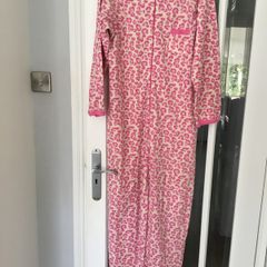 Ladies pink Onesie. Size small