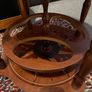 GLOBE BAR with Bohemia Crystal glassware / like NEW Image 5