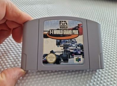 F 1 World Grand Prix Formula 1 World Championship Nintendo 64 N64 Games Original