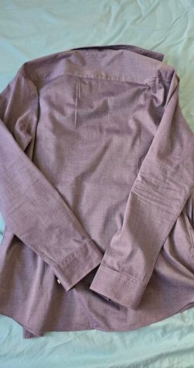 HUGO Mens Kenno 2 Shirt, Dark Purple , Size 42 / L, like new  RRP Euro 90