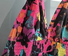 George Multi Coloured Bra Maxi Sz M (Fit 10-12UK)