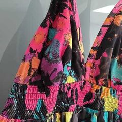 George Multi Coloured Bra Maxi Sz M (Fit 10-12UK)