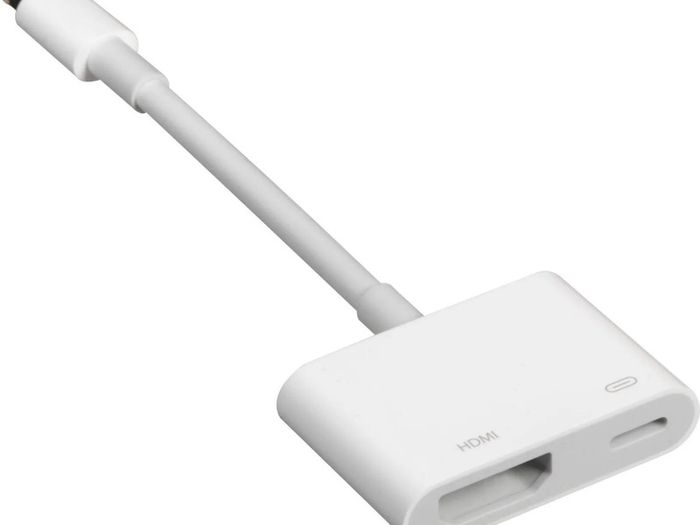 8 Pin to HDMI TV AV Adapter Cable for iPhone 11 12 7 6S Plus X XS MAX 5 SE iPad