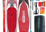 FREE SHIPPING Inflatable Stand Up Paddle Board, 10ft Paddle Boards for Adults with Premium SUP Paddleboard Accessories & Backpack, Wide Stable Design, Non-Slip Comfort Deck for Beginners & Experts