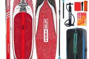 FREE SHIPPING Inflatable Stand Up Paddle Board, 10ft Paddle Boards for Adults with Premium SUP Paddleboard Accessories &amp; Backpack, Wide Stable Design, Non-Slip Comfort Deck for Beginners &amp; Experts