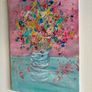 Original Irish Abstract Painting Irish Art Floral Art Original Floral Painting Image 5