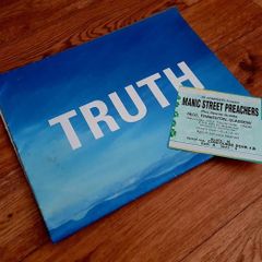 Manic Street Preachers - Original 1998 SECC Glasgow Ticket + Truth Book